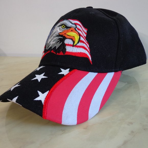U.S.A. Fashion Headwear or Baseball Cap - Unisex - Picture 1 of 9